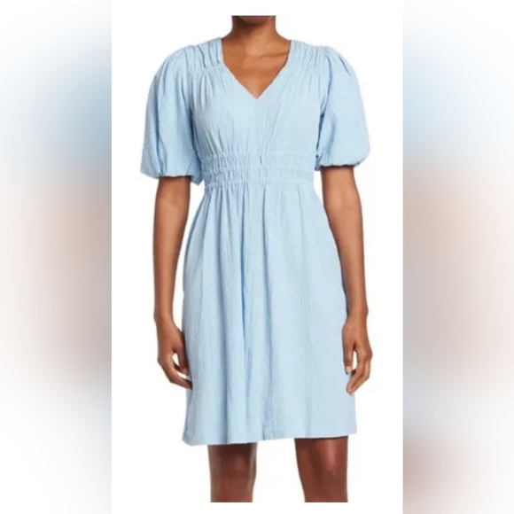 Calvin Klein  Blue dress size 14 - Picture 2 of 6